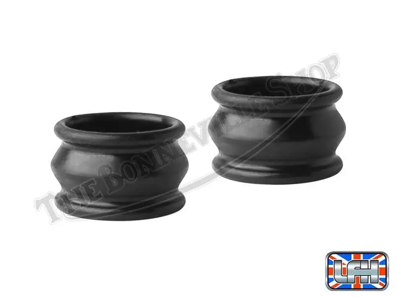 Triumph 350 500 T90 T100 Daytona Swingarm Rubber Boot Gaiter Set (2) Uk Made Pn# 82-7270 1 82 7270 01 Triumph 350 500 T90 T100 Daytona Swingarm Rubber Boot Gaiter 1