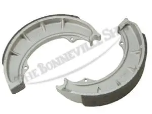 Bsa A50 A65 B44 Lightning Thunderbolt Front Brake Shoe Set (2) 1966-67 Pn# 68-5541 68-5543 3 Bsa Front Brake Shoes