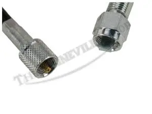 Norton Commando 750 850 29-1/2-Inch Tachometer Cable (1) W/Spade Uk Made '69-75 Venhill Pn# 06-1118 4 Norton Commando Tachometer Cable