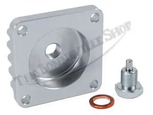 Bsa A50 A65 A7 A10 Billet Alloy Finned Sump Plate With Magnetic Drain Plug Pn# 67-1285 B 4 67 1285B 03 Bsa Billet Finned Sump Plate Master