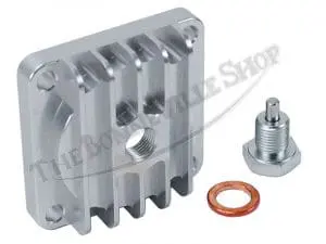 Bsa A50 A65 A7 A10 Billet Alloy Finned Sump Plate With Magnetic Drain Plug Pn# 67-1285 B 5 67 1285B 04 Bsa Billet Finned Sump Plate Master