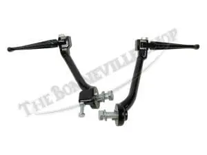 Triumph 650 Competition Folding Footrest Set Tr6C T120Tt Pn# 82-6653 82-6654 F6653 F6654 3 Triumph Folding Rider Footrests