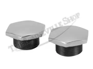 Triumph 500 650 1964 Fork Top Nuts (2) 26Tpi 1964-1967 Pn# 97-1762 H1762 3 97 1762 02 1964 Triumph Fork Top Nuts Master