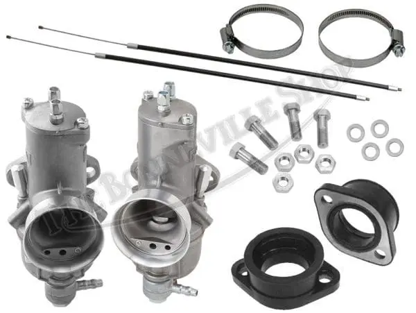 Tbs Adapt Triumph Te Td Amal Premier Concentric Conversion Kit On