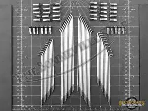 Triumph Bsa Buchanan Conical Hub Front Wheel Stainless 19 Inch Spoke Set 1971-73 Pn# Tbs-5010 3 Tbs 5010 03 Triumph Bsa Buchanan Conical Hub Front Wheel Stainless Spoke Set 1971 73