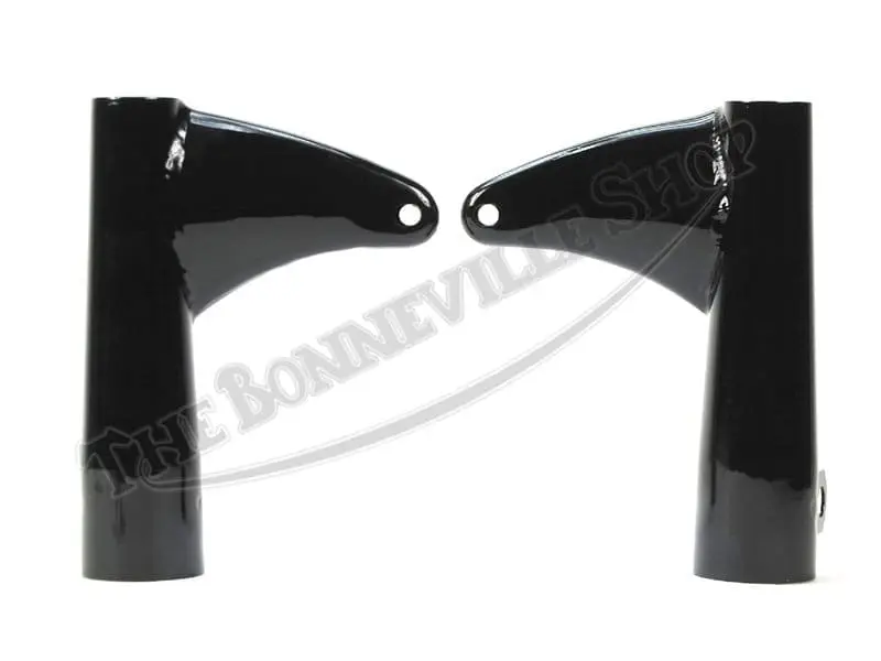 Triumph Pre-Unit And Early Unit Headlight Mounting Fork Ears Brackets 1959-63 Pn# 97-0963 97-0964 H963 H964 1 Triumph Pre Unit Fork Ears