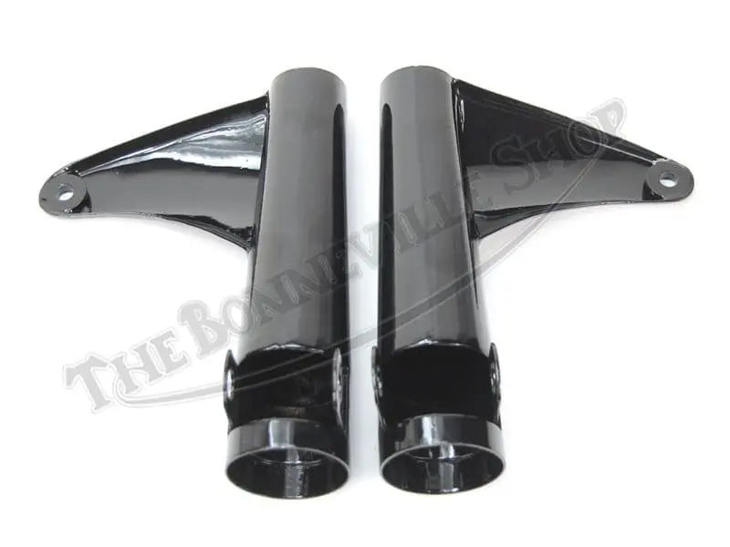 Triumph Pre-Unit And Early Unit Headlight Mounting Fork Ears Brackets 1959-63 Pn# 97-0963 97-0964 H963 H964 2 Triumph Pre Unit Fork Ears