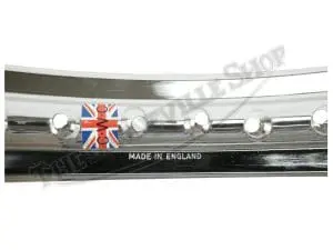 C Triumph Bsa Twins Chrome Hole Wm X Front Wheel Rim Cwc Pn# C
