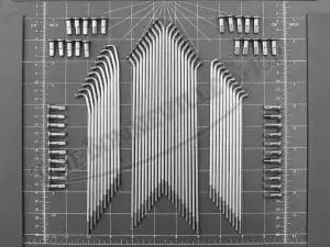 Triumph Bsa Triples Buchanans Stainless Conical Hub Rear Wheel Spoke Set 19-Inch 1971-75 Pn# Tbs-5014 37-3921 37-3922 37-3923 37-2294 3 Tbs 5014 03 Triumph Bsa Triples Buchanans Stainless Conical Hub Rear Wheel Spoke Set 19 71 75