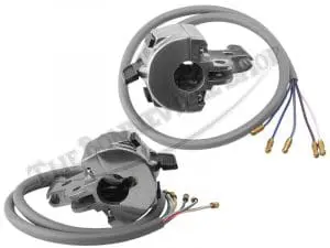 Triumph Bsa Lucas Sparx Handlebar Switchgear Set (2) Pn# 39595 39596 5 39595 39596 04 Triumph Bsa Lucas Sparx Handlebar Switchgear Set