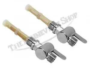 Triumph Norton 1/4-Inch Bsp Main &Amp; Reserve Fuel Valve Petcock Set Pn# 82-4971 82-4972 F4971 F4972 5 82 4971 4972 03 Petcocks Pa