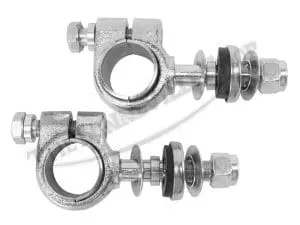 Tbs Triumph Bsa Complete Handlebar Eyebolt P Clamp &Amp; Mounting Hardware Kit