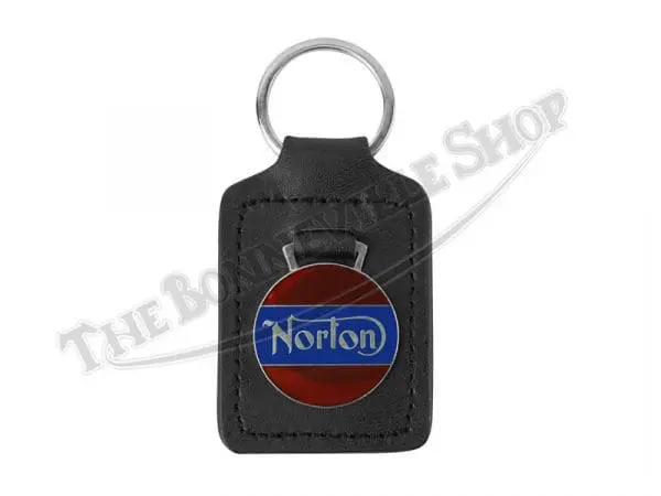 Tbs Norton Logo Key Fob Keychain Commando Atlas Dominator Manx Pn Tbs