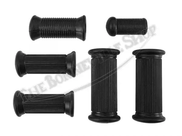 Tbs Norton Commando Footrest Rubbers Set Pn Tbs