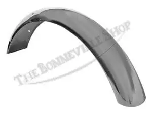 Triumph 650 750 Front Mudguard 6-Hole Chrome Speedwell 1973-1976 Pn# 97-4439 3 Triumph Hole Chrome Front Mudguard Fender