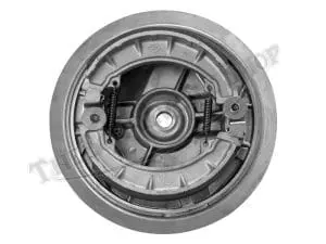 Ss W Ss Triumph Bsa Tls Front Brake Plate With Stainless Hardware