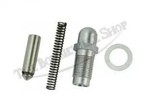 Triumph 650 Gearbox Camplate Index Plunger, Spring And Housing Kit Early Pn# 57-0372 57-0373 57-0044 3 57 0372 Kit 01 Triumph Early Gearbox Plunger Housing Kit