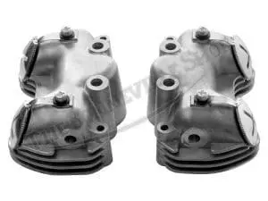 Triumph 650 Inlet &Amp; Exhaust Rocker Box Set 1963-1970 Pn# 70-4550 70-4551 E4550 E4551 4 Rocker Box Pair With Caps And Studs