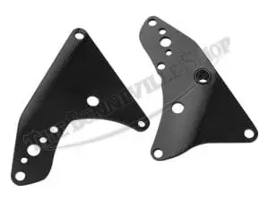 Triumph 650 T120 Tr6 Rear Engine Motor Plates Pair 1965-70 Pn# 82-5908 82-6066 F5908 F6066 3 Triumph T Tr Rear Engine Motor Plates Pair