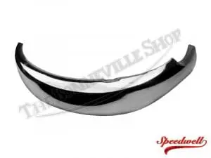 Triumph 500 650 1964-66 Alloy Rear Plain Edge Undrilled Speedwell Mudguard / Fender Pn# 82-5955 F5955 7 82 5955 05 Triumph 500 650 Alloy Rear Fender Mudguard Plain Edge Undrilled 1964 66