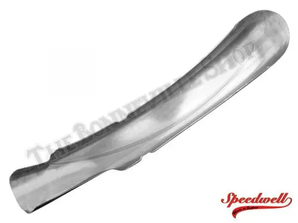 82 5955 06 TRIUMPH 500 650 ALLOY REAR FENDER MUDGUARD PLAIN EDGE UNDRILLED 1964 66