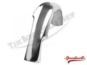 Triumph 500 650 1966-74 Alloy Rear Speedwell Mudguard / Fender (1) Rolled Edge Undrilled Pn# 82-5955 A F5955 5 82 5955A 02 Triumph 500 650 Alloy Rear Fender Mudguard Rolled Edge Undrilled 1966 74 1