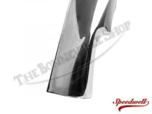 Triumph 500 650 1966-74 Alloy Rear Speedwell Mudguard / Fender (1) Rolled Edge Undrilled Pn# 82-5955 A F5955 6 82 5955A 04 Triumph 500 650 Alloy Rear Fender Mudguard Rolled Edge Undrilled 1966 74 1