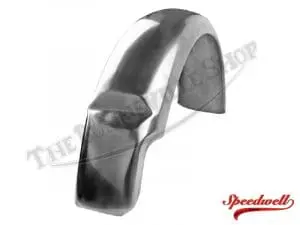 Triumph 750 T140 Tr7 1973-75 Undrilled Stainless Steel Rear Speedwell Mudguard / Fender Pn# 83-4805 S F14805 5 83 4805S 03 Triumph 750 T140 Tr7 Undrilled Stainless Steel Rear Mudguard 1973 75 1