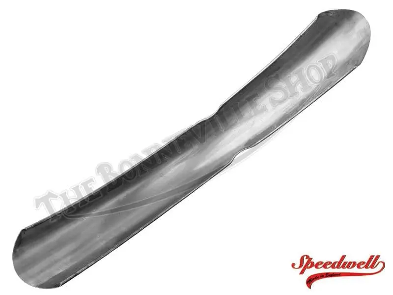 Triumph 500 650 1969-70 Alloy Front Speedwell Mudguard / Fender (1) Rolled Edge Pn# 97-1687 A H1687 7 97 1687A 06 Triumph 500 650 Alloy Front Mudguard Fender Rolled Edge 1969 70
