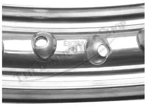 Triumph Bsa 650 750 Shouldered Valanced Alloy Conical Hub 19-Inch Front Wheel Rim 1971-72 Excel Pn# 37-3818 A W3818 5 A Triumph Bsa Shouldered Valanced Alloy Conical Hub Front Wheel Rim Excel