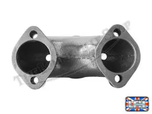 Triumph 650 Tr6 Tiger Trophy Polished Single Carb Inlet Manifold 1967-69 Pn# 70-5512 E5512 4 Triumph Tr Tiger Trophy Single Carb Inlet Manifold