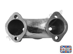 Triumph 750 Tr7 Tiger Trophy Polished Single Carb Inlet Manifold 1973-82 Pn# 71-3556 3 Triumph Tr Tiger Trophy Single Carb Inlet Manifold