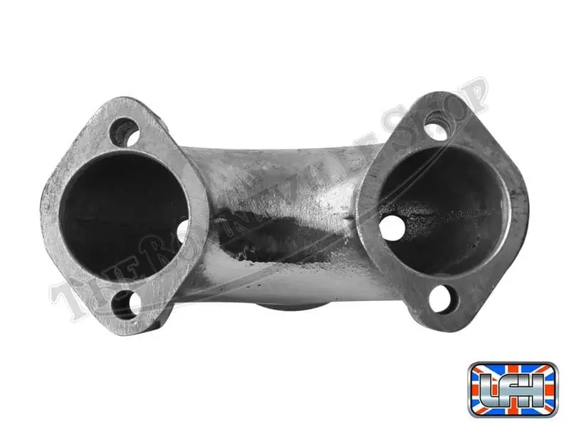 Triumph 750 Tr7 Tiger Trophy Polished Single Carb Inlet Manifold 1973-82 Pn# 71-3556 2 Triumph Tr Tiger Trophy Single Carb Inlet Manifold