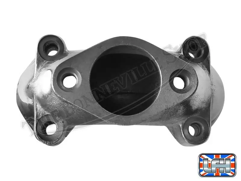 Triumph 750 Tr7 Tiger Trophy Polished Single Carb Inlet Manifold 1973-82 Pn# 71-3556 3 Triumph Tr Tiger Trophy Single Carb Inlet Manifold