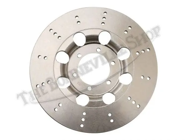 37 7079 Lc 03 Triumph 750 Drilled Lightened Hardchromed 6 Hole Disc Brake Rotor Uk Made Rob North Type