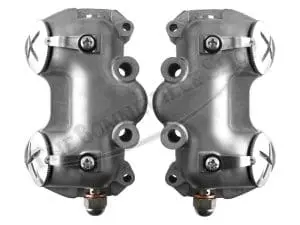 Triumph 650 Inlet &Amp; Exhaust Rocker Box Assembly Set Complete 1963-1970 Pn# 70-4550 70-4551 Assy E4550 E4551 3 Assy Triumph T Tr Rocker Box Pair Complete