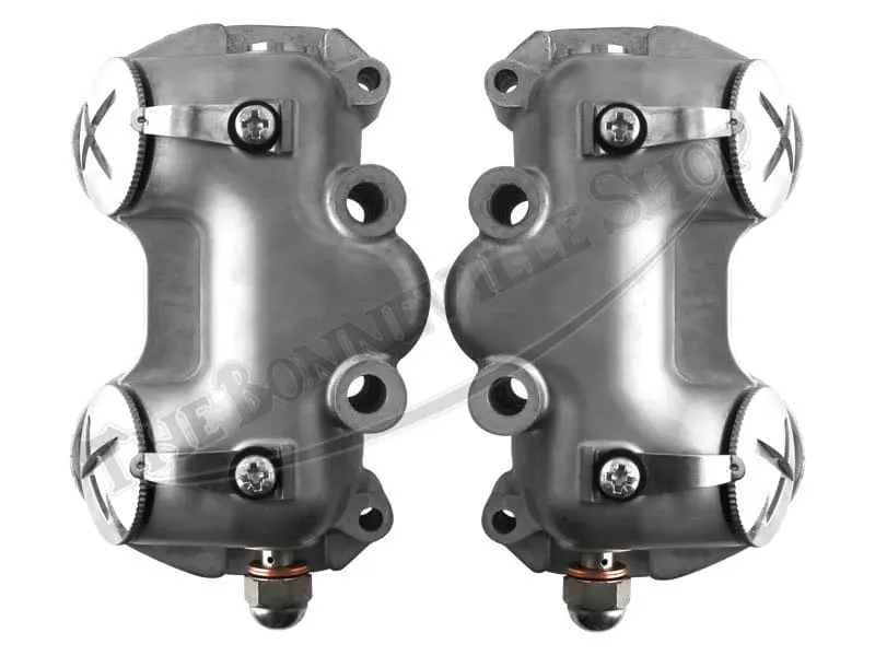 Triumph 650 T120 Tr6 Rocker Box Pair Complete 1963-70 Pn# 70-4550 70-4551 Assy E4550 E4551 2 Assy Triumph T Tr Rocker Box Pair Complete