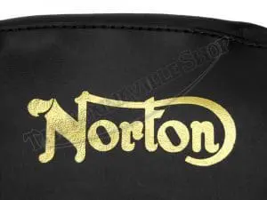 06 5613 C 60 0697 Tbs 4340 R 03 Norton 750 850 Interstate Commando Seat Cover Mk2 Mk3 With Trim And Sprags