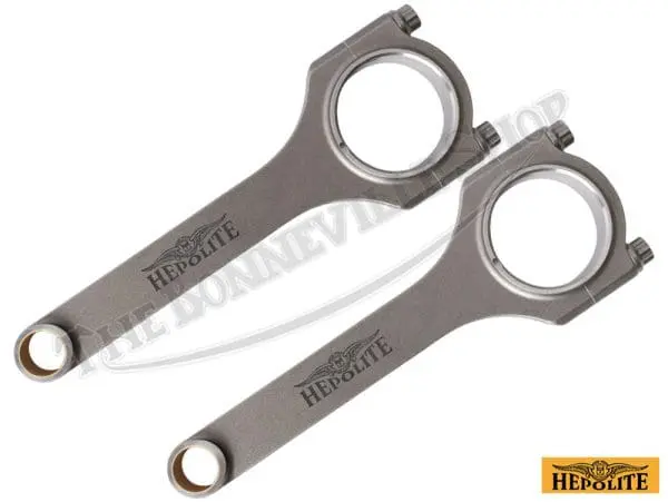 Forged Performance H-Beam 4340 Steel Connecting Rod Set Genuine Hepolite Pn# 70-9525 H 01
