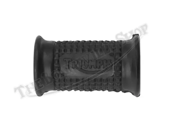 Triumph 120 140 Bonneville TR6 Trophy Tiger T100 Gear Lever and Mainstand Rubber with Logo PN# 57-2331