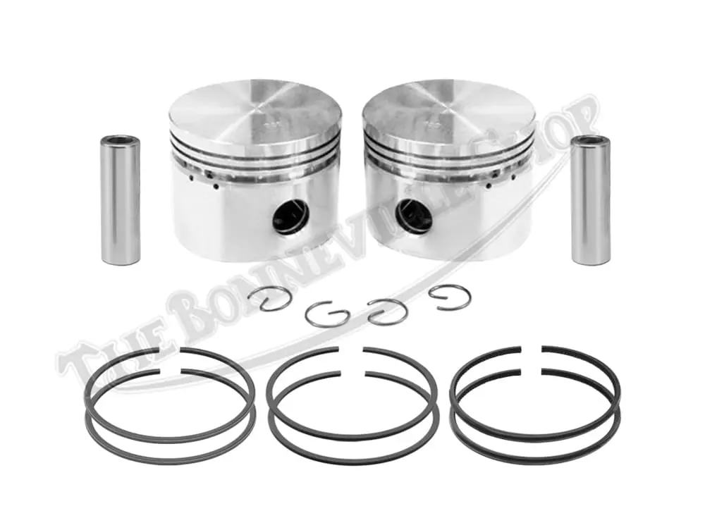 Norton 850 Commando 77Mm Piston Set Complete W/Grant Piston Rings Pn# 06-3838 06-7958 Us 1 Norton 850 Commando Pistons With Grant Rings Pn# 06-3838 06-7958 Us
