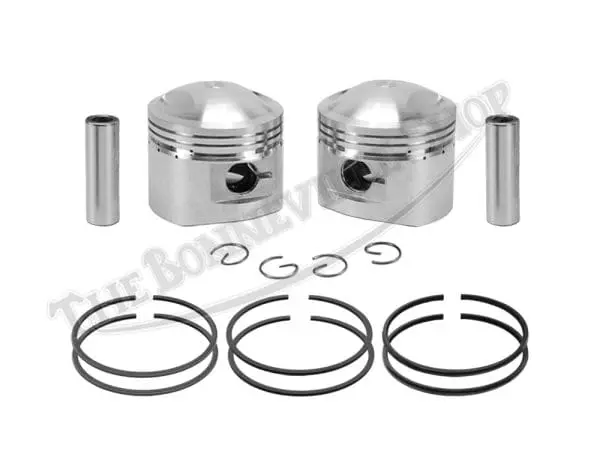 Triumph Tr7 140 750 Bonneville Tiger Pistons With Grant Rings Pn# 71-3676 71-3690 Us 71-3695