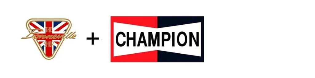 Champion 3 The Bonneville Shop And Champion Spark Plugs For Triumph Motorcycles