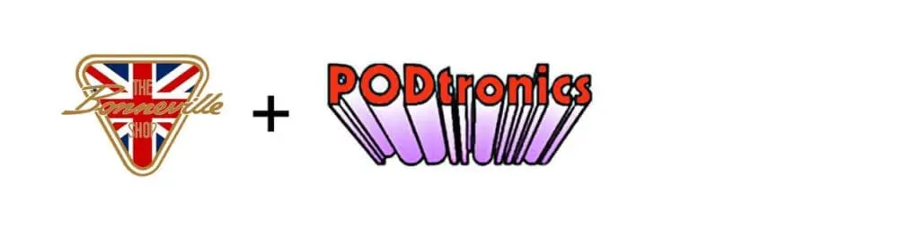 The Bonneville Shop and Podtronics parts for Triumph motorcycles and BSA motorbikes