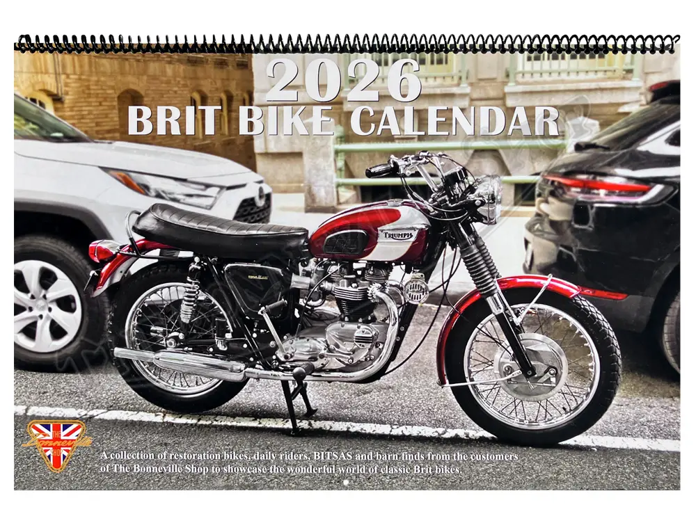 2026 Brit Bike Calendar Pn# Tbs-Calendar 1 2026 Brit Bike Calendar Pn# Tbs-Calendar