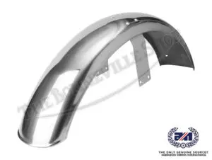 06 3175 02 Norton Commando Stainless Front Mudguard 1972 1974
