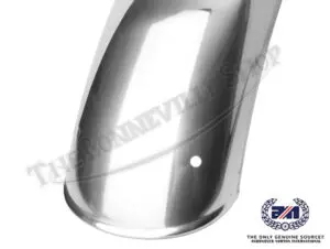 06 3175 03 Norton Commando Stainless Front Mudguard 1972 1974