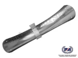 06 3175 06 Norton Commando Stainless Front Mudguard 1972 1974