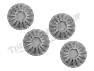 Triumph Unit 500 650 Bonneville Tiger Webco-Type Starburst Rocker Caps Set Pn# 70-4610 R 71-2744