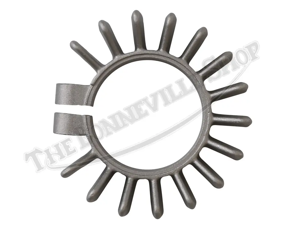 Triumph 750 T140 Bonneville Tr7 Tiger Finned Alloy Exhaust Clamp (1) Pn# 71-2465 R 3 Triumph 750 T140 Bonneville Tr7 Tiger Finned Alloy Exhaust Clamp (1) Pn# 71-2465 R